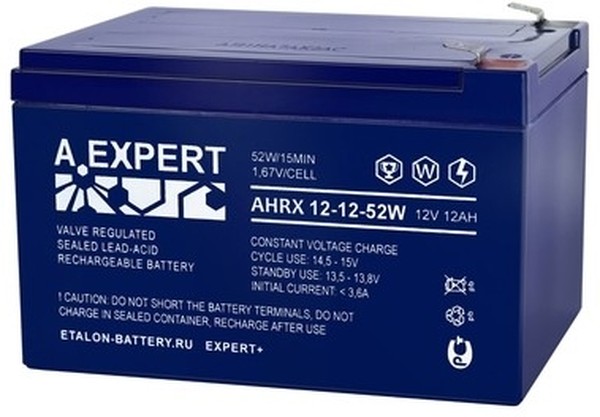 Аккумулятор для ИБП ALTECO 12 А/ч 12 В (AHRX 12-12-52W)