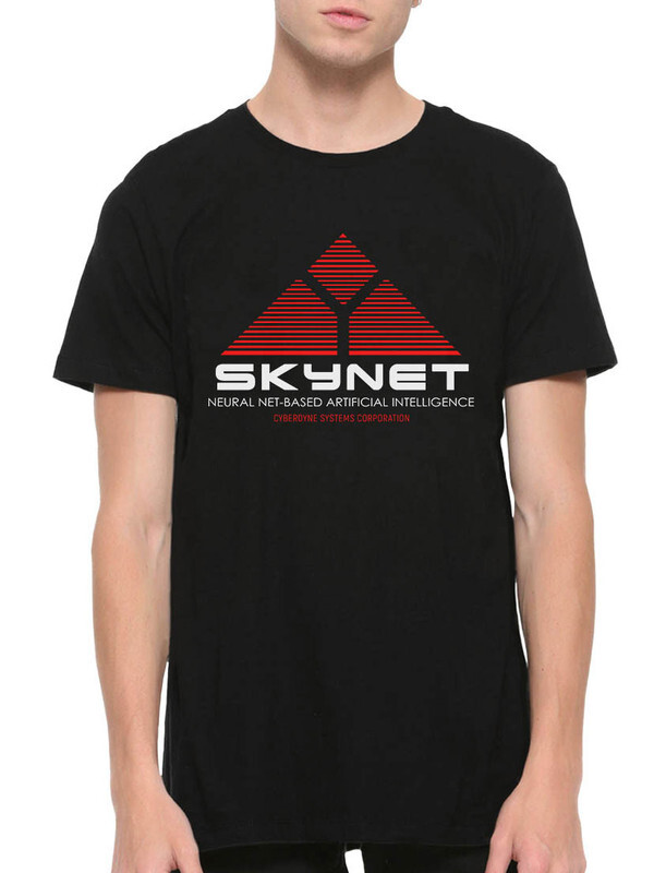 фото Футболка мужская design heroes skynet черная 2xl