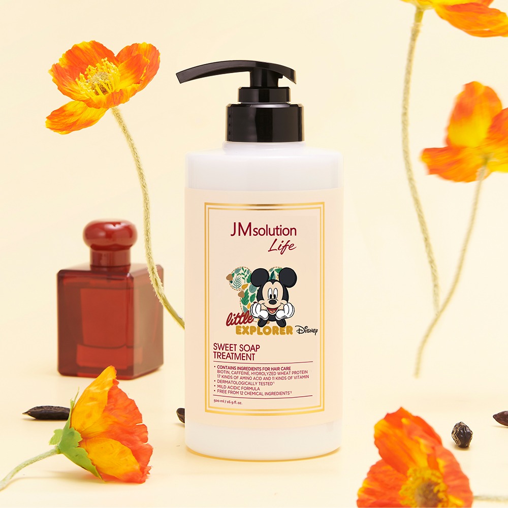 Маска Jmsolution для всех типов волос Disney Sweet Soap 500 мл масло для губ i heart revolution tasty tropical papaya 3 8 мл