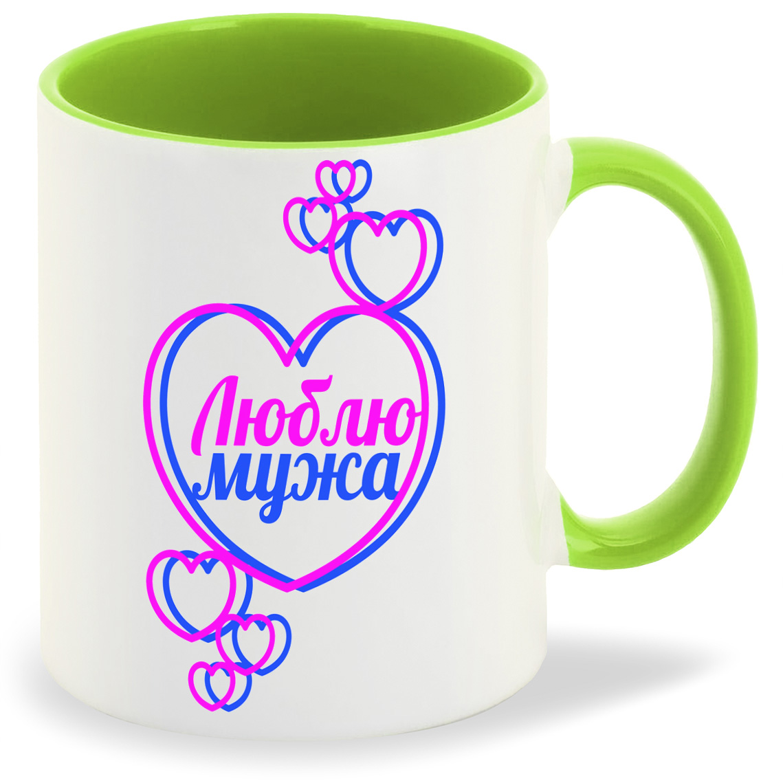 

Кружка CoolPodarok Люблю мужа, Люблю мужа