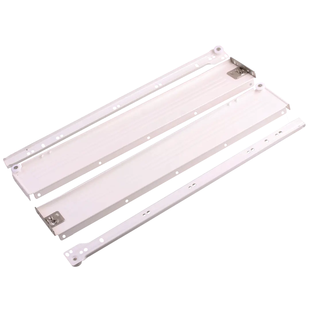 

Направляющая роликовая MB08601 86x450 мм, металл, цвет белый