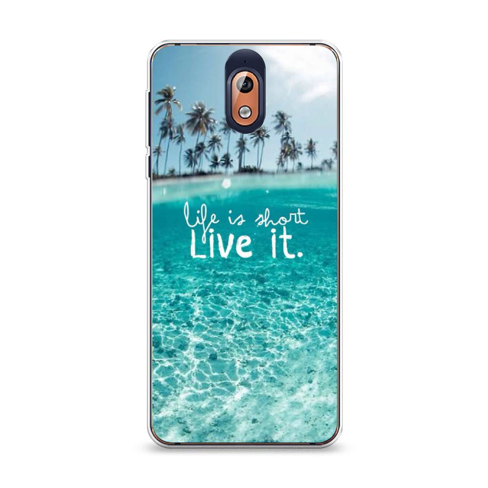 

Чехол Awog на Nokia 3.1 / Нокиа 3.1 "Live it", 121650-7