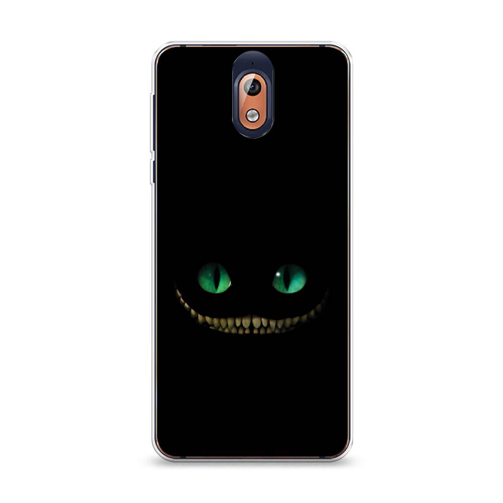 

Чехол Awog на Nokia 3.1 / Нокиа 3.1 "Зеленоглазый чеширский кот", 121650-10