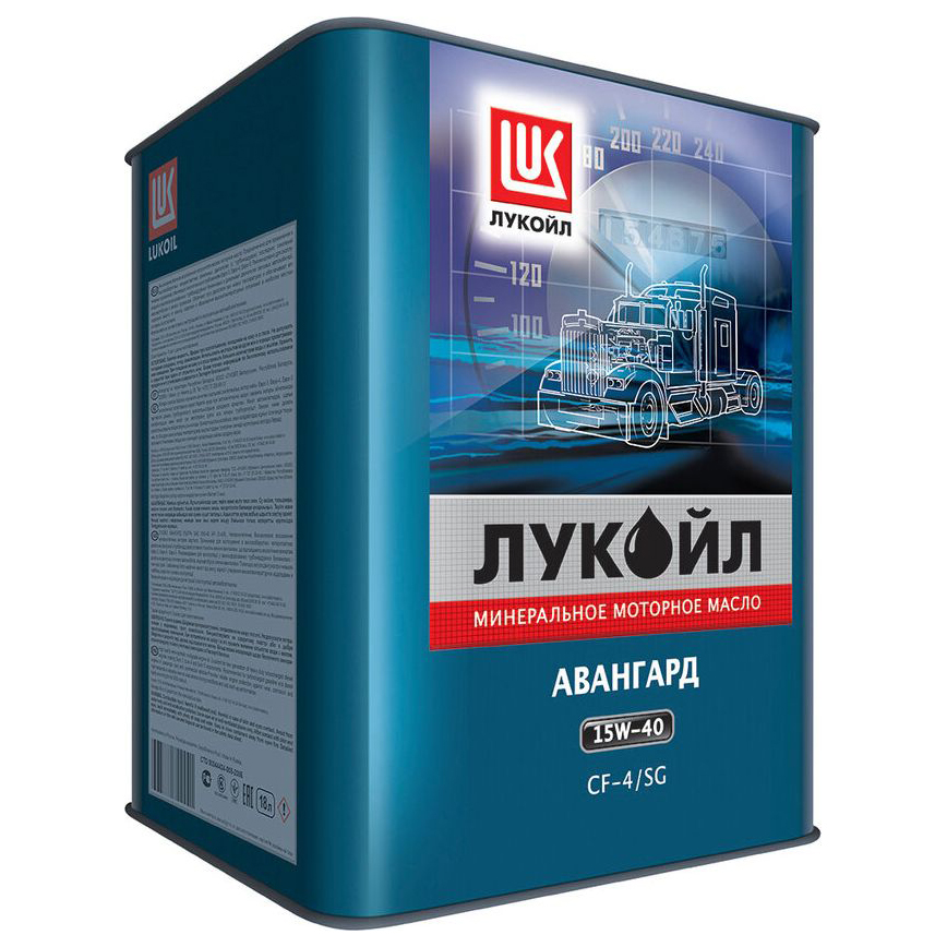 Моторное масло Lukoil авангард экстра CH-4/CG-4/SJ Mineral 15W40 18л