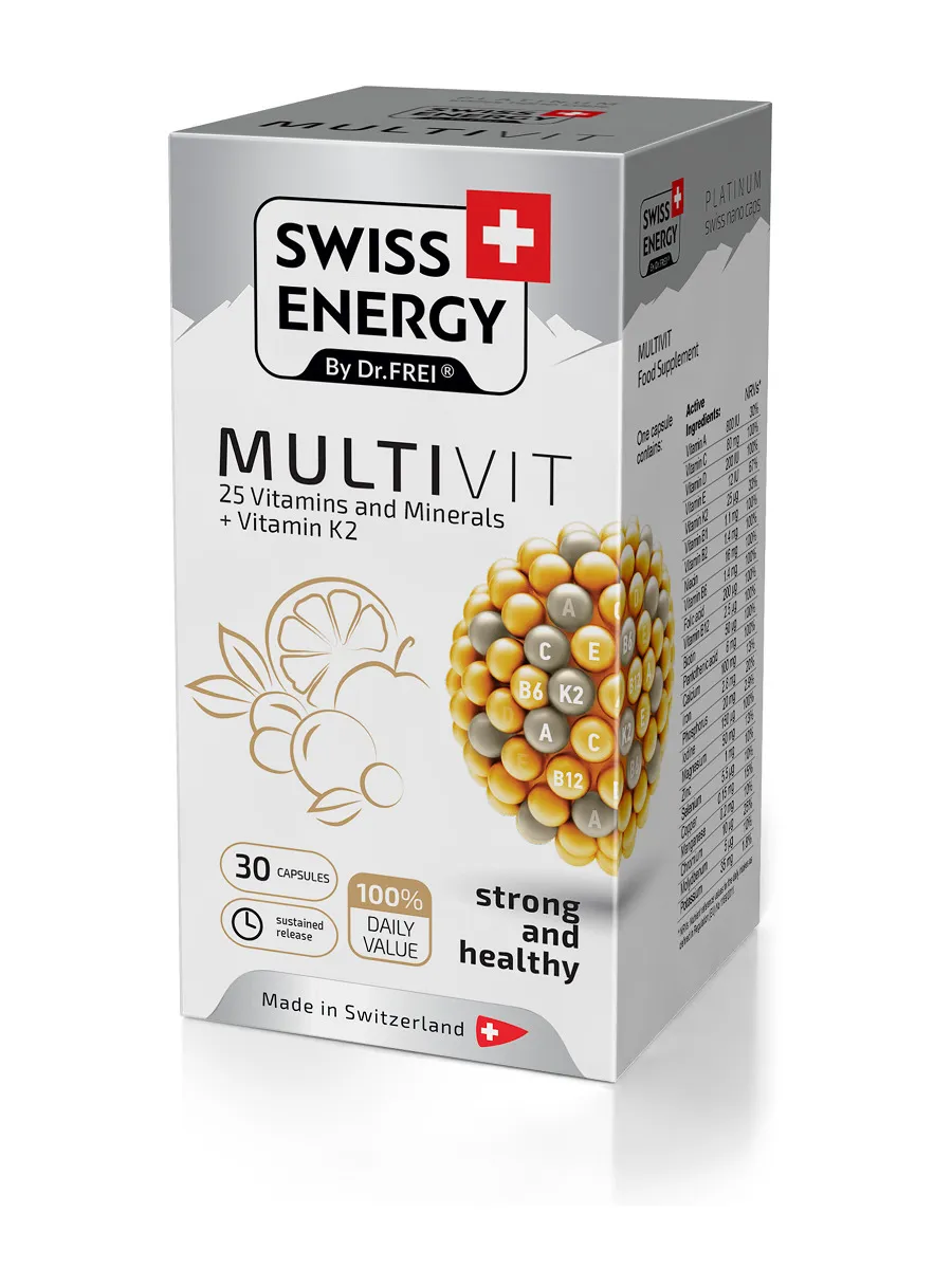 

Swiss Energy Мультивит капсулы 30 шт.