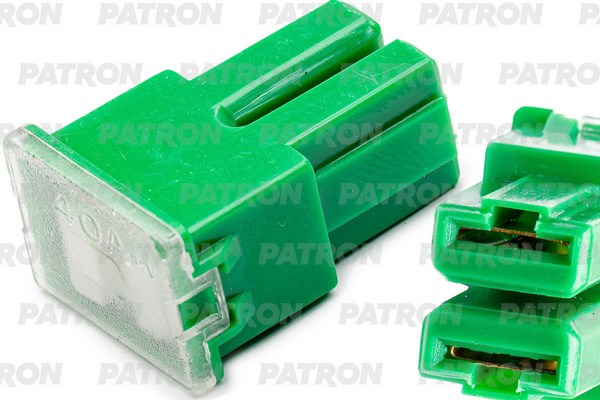 Предохранитель блистер 1шт PFB Fuse (PAL293) 40A зеленый 30x15.5x12.5mm PATRON PFS110