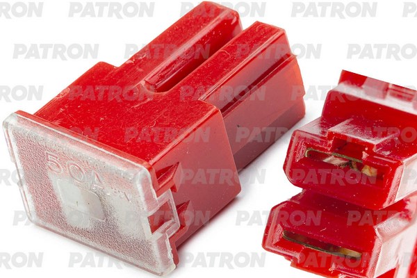 Предохранитель блистер 1шт PFB Fuse (PAL293) 50A красный 30x15.5x12.5mm PATRON PFS111