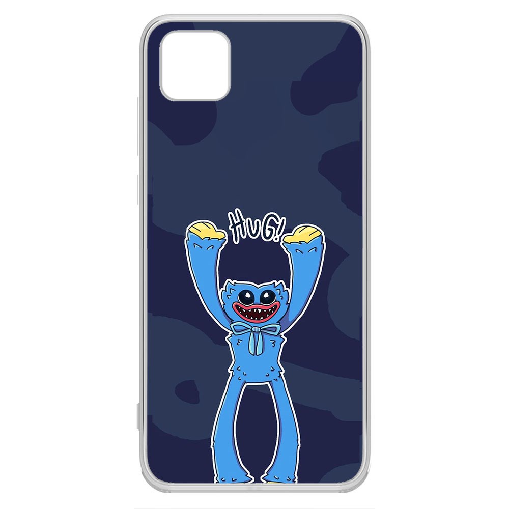 фото Чехол-накладка krutoff clear case хаги ваги обнимашки для honor 9s