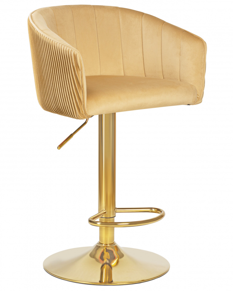 

Барный стул DOBRIN DARCY GOLD 1 шт песочный, DARCY GOLD