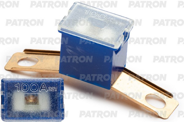

Предохранитель блистер 1шт PLB Fuse (PAL295) 100A синий 48x12x21.5mm PATRON PFS140