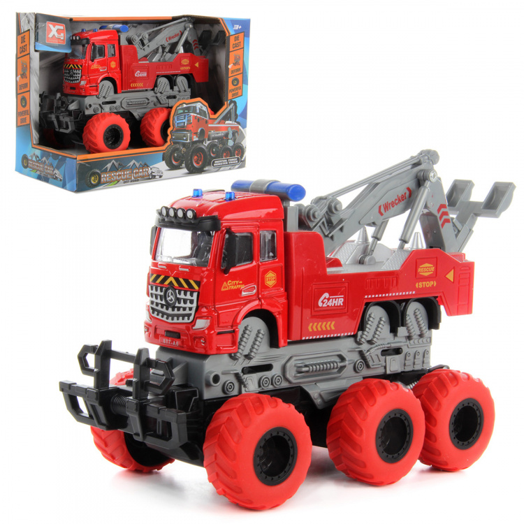 

Машина Veld MONSTER RESCUE TRUCK 83569/красный