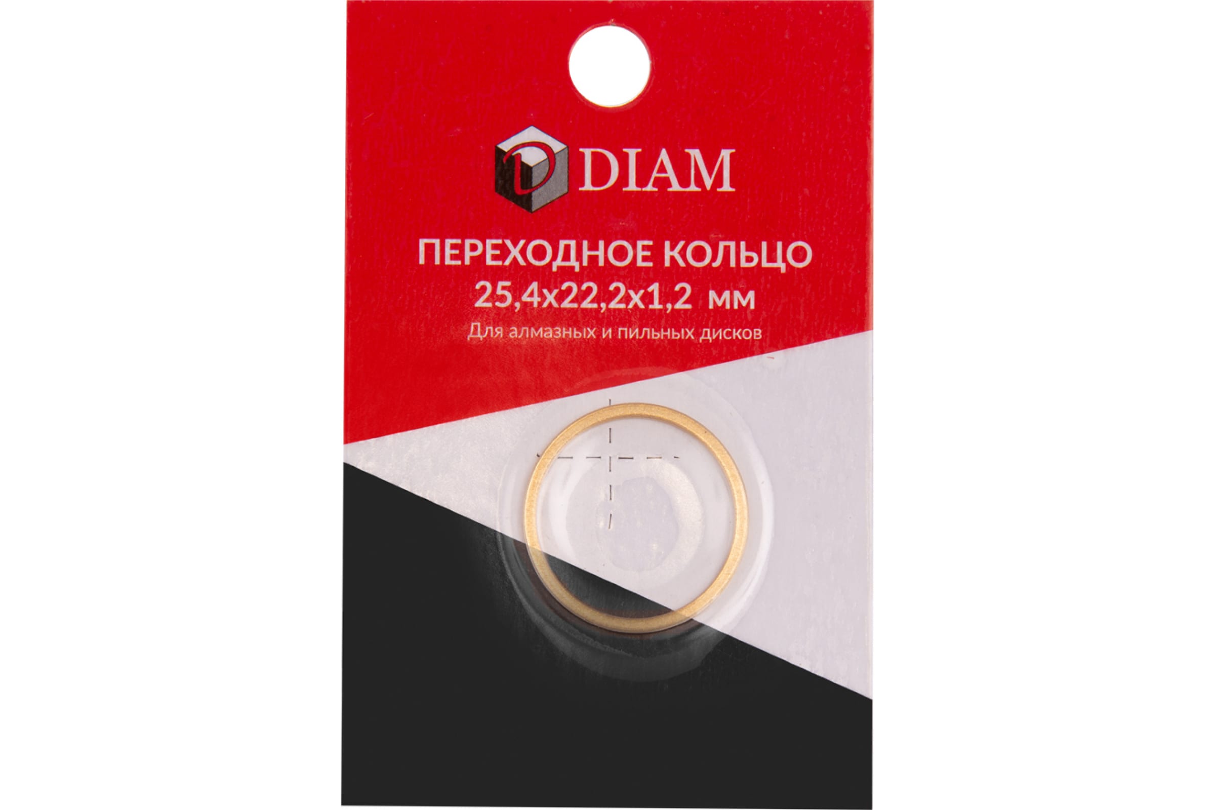 DIAM Переходное кольцо 25,4х22,2х1,2 640084 переходное кольцо для коробки скрытой проводки d70x72мм tdm