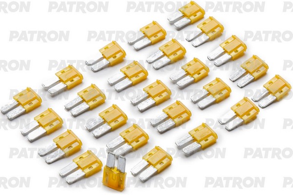 Предохранитель пласт.коробка 25шт MICRO2 Fuse 5A бежевый PATRON PFS053