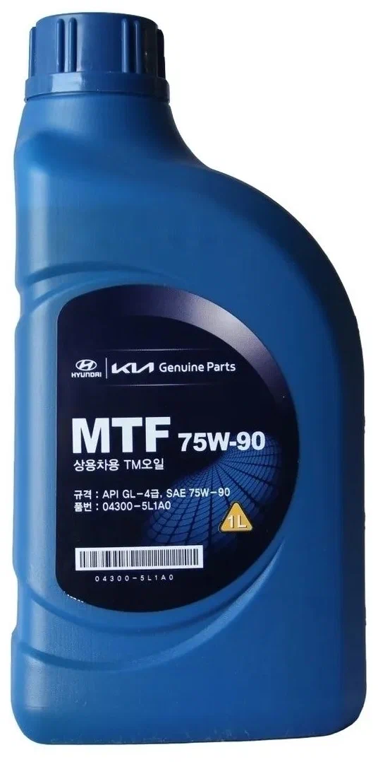 

Трансмиссионное масло Hyundai-KIA 043005L1A0 75W/90