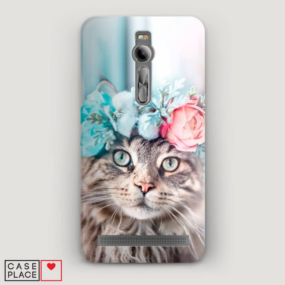 

Чехол Awog "Кот в венке" для Asus Zenfone 2 ZE550ML/ZE551ML, 40520-1
