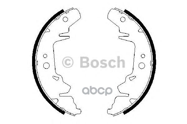 

Тормозные колодки Bosch барабанные 986487659
