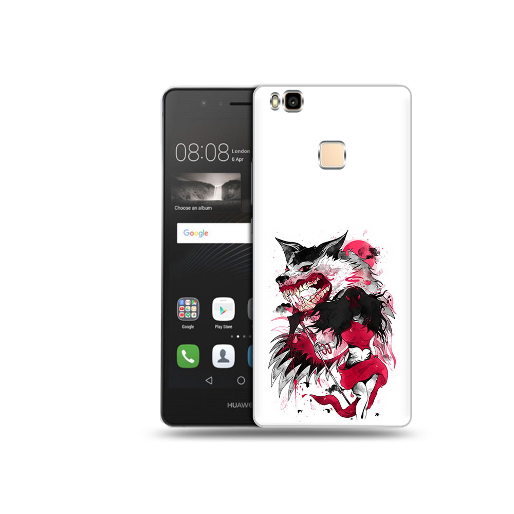 

Чехол MyPads Tocco для Huawei P9 Lite красная шапочка (PT74547.57.410), Прозрачный, Tocco