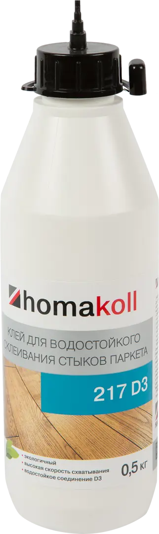 Клей для стыков паркетной доски Хомакол (Homakoll) 0.5 кг неморозостойкий клей для стыков паркета homakoll
