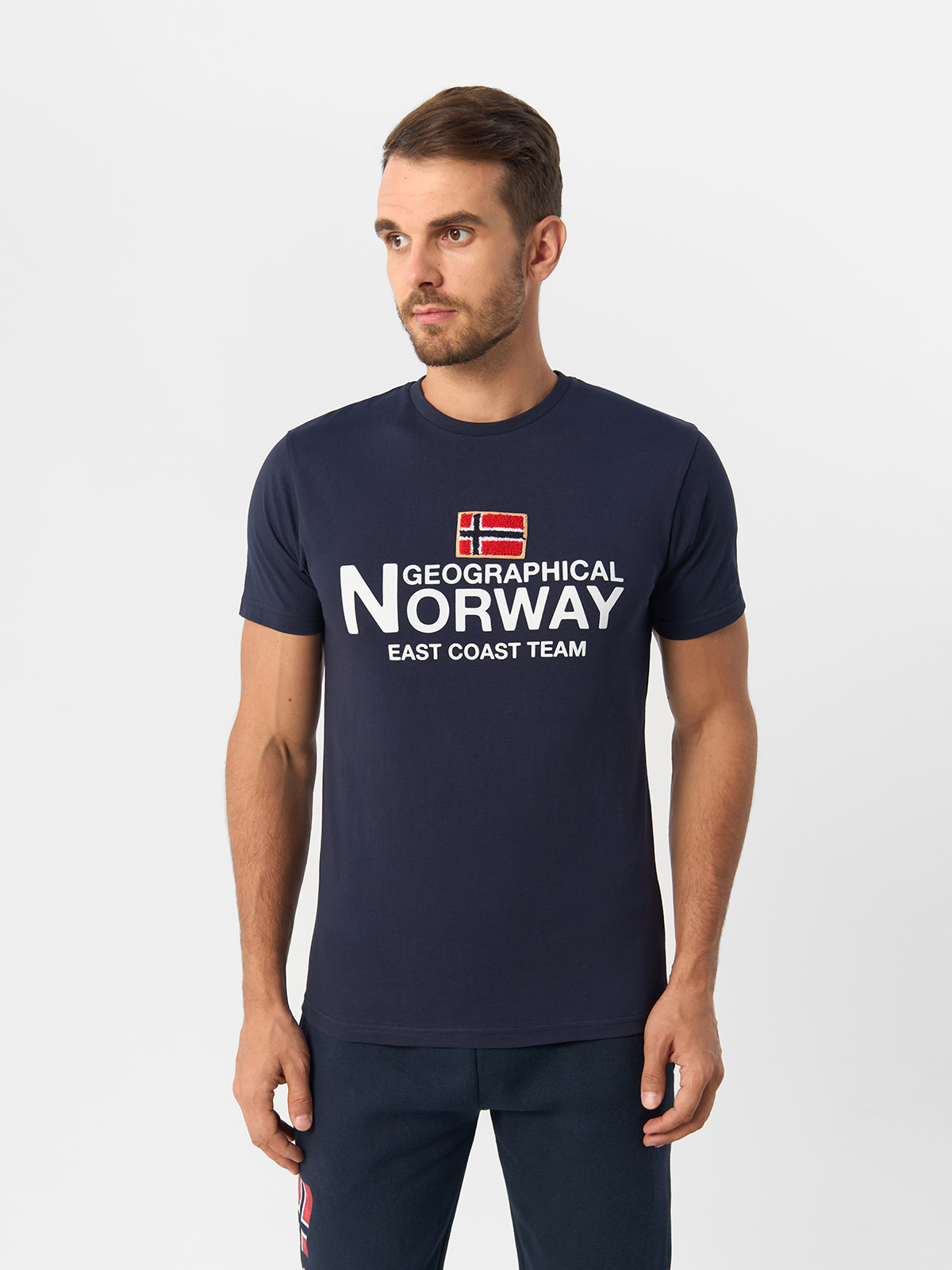 

Футболка мужская Geographical Norway SW1296H-GNO синяя 2XL, Синий, SW1296H-GNO