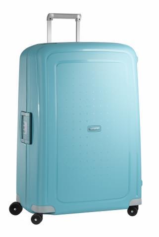 фото Чемодан унисекс samsonite 10u-11004 aqua blue, 81х55х33 см