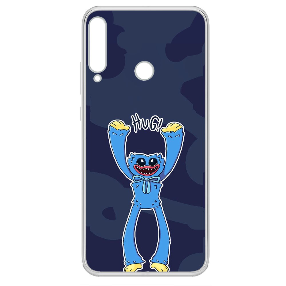 

Чехол-накладка Krutoff Clear Case Хаги Ваги Обнимашки для Huawei P40 Lite E