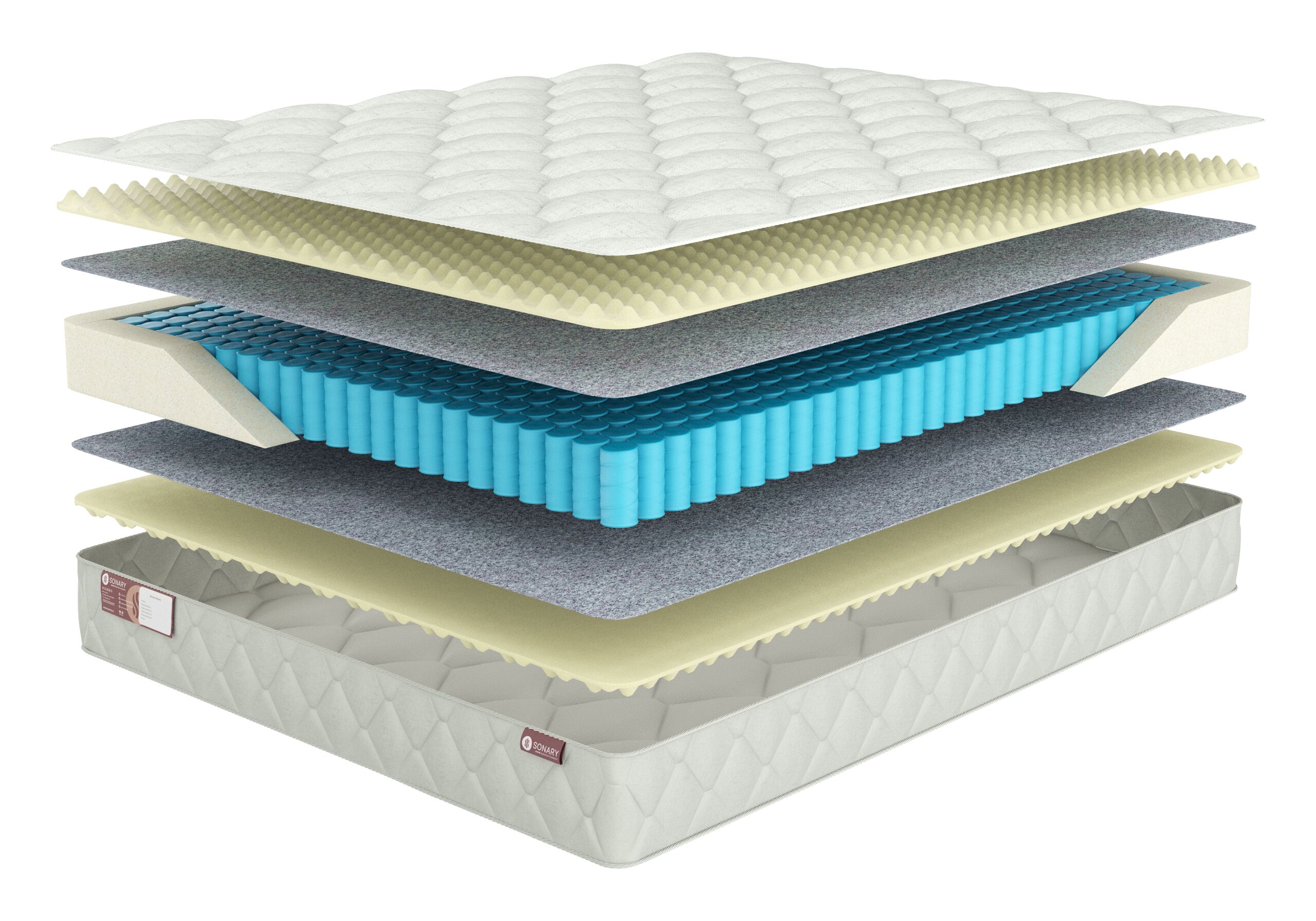 

Матрас Sonary Relax Araks 145х210, Белый, Araks