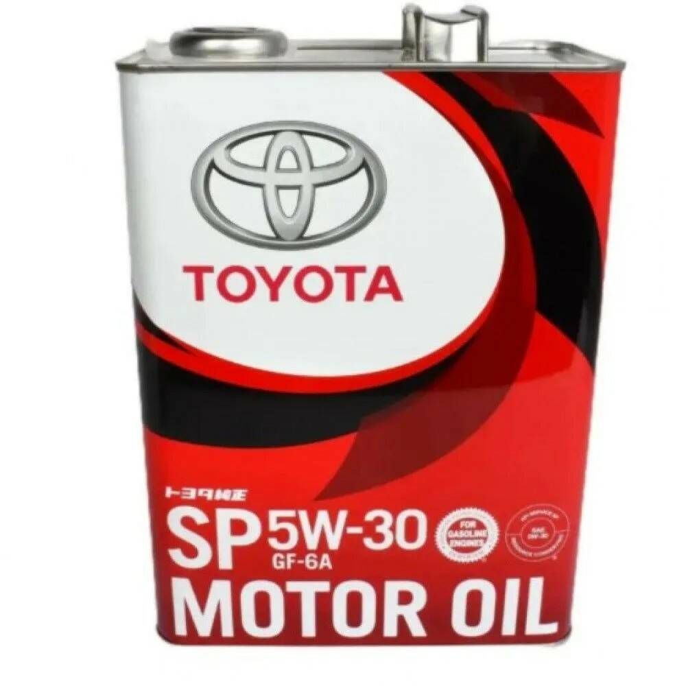 Моторное масло TOYOTA синтетическое SP 5W30 4л