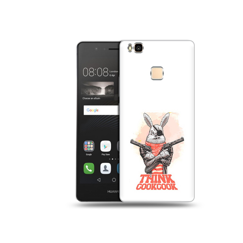 

Чехол MyPads Tocco для Huawei P9 Lite кролик пират (PT74547.57.419), Прозрачный, Tocco