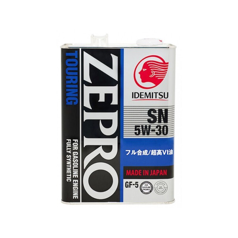 Моторное масло Idemitsu синтетическое ZEPRO TAURING SN 5w30 4л