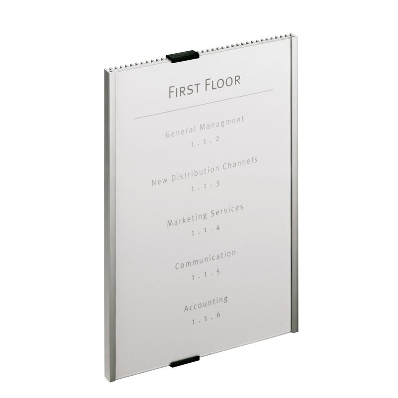

Табличка настенная Durable 78279 алюминиевая 210x297x83 мм, Durable