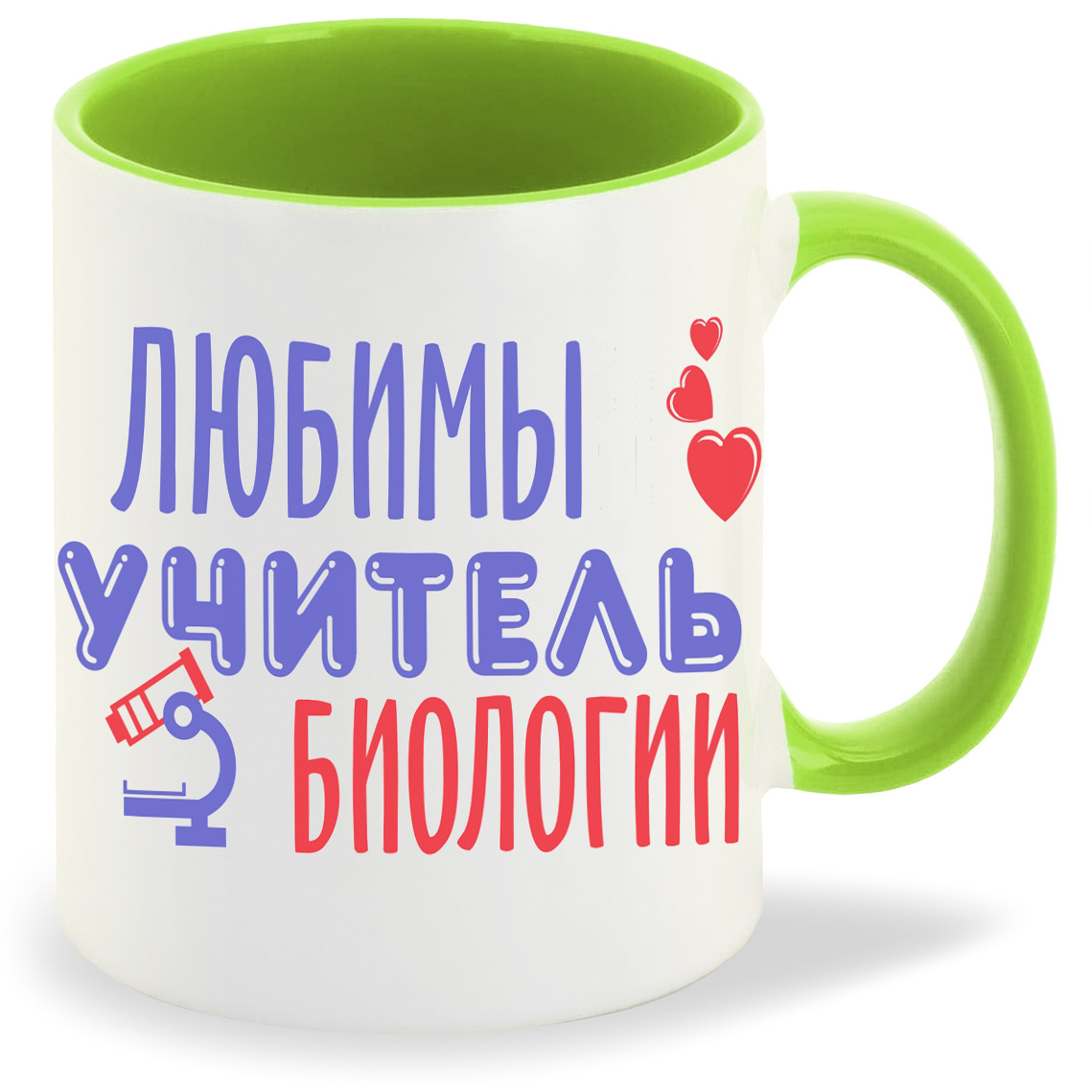 

Кружка CoolPodarok Любимый учитель биологии, Любимый учитель биологии