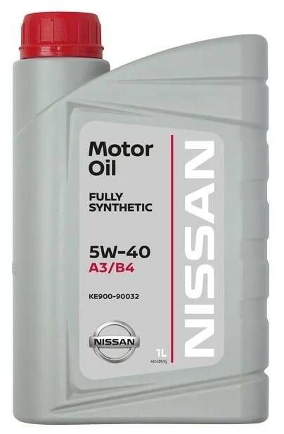 фото Моторное масло nissan synthetic technology 5w-40 (а3/в4) 1л синтетическое