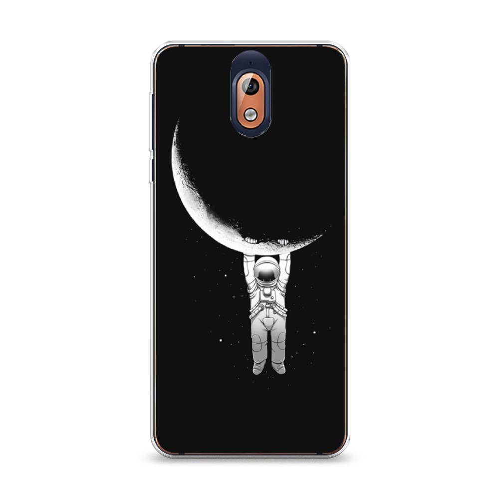 

Чехол Awog на Nokia 3.1 / Нокиа 3.1 "Космонавт", Белый;черный, 121650-4