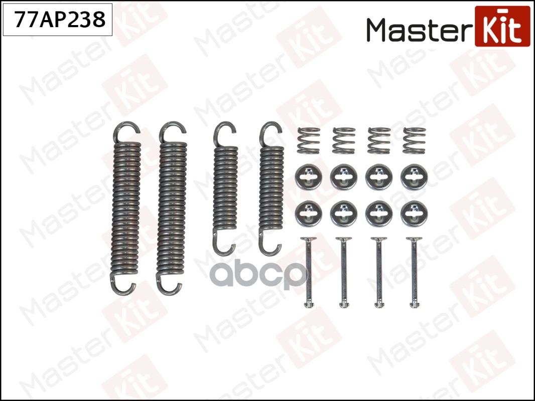 

Комплект Установочный Барабанных Колодок | Зад | MasterKit 77AP238