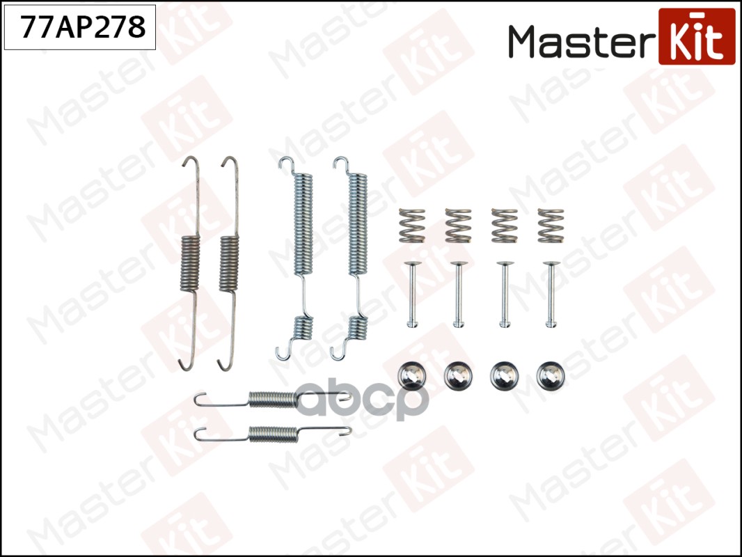

Тормозные колодки MASTERKIT барабанные 77ap278