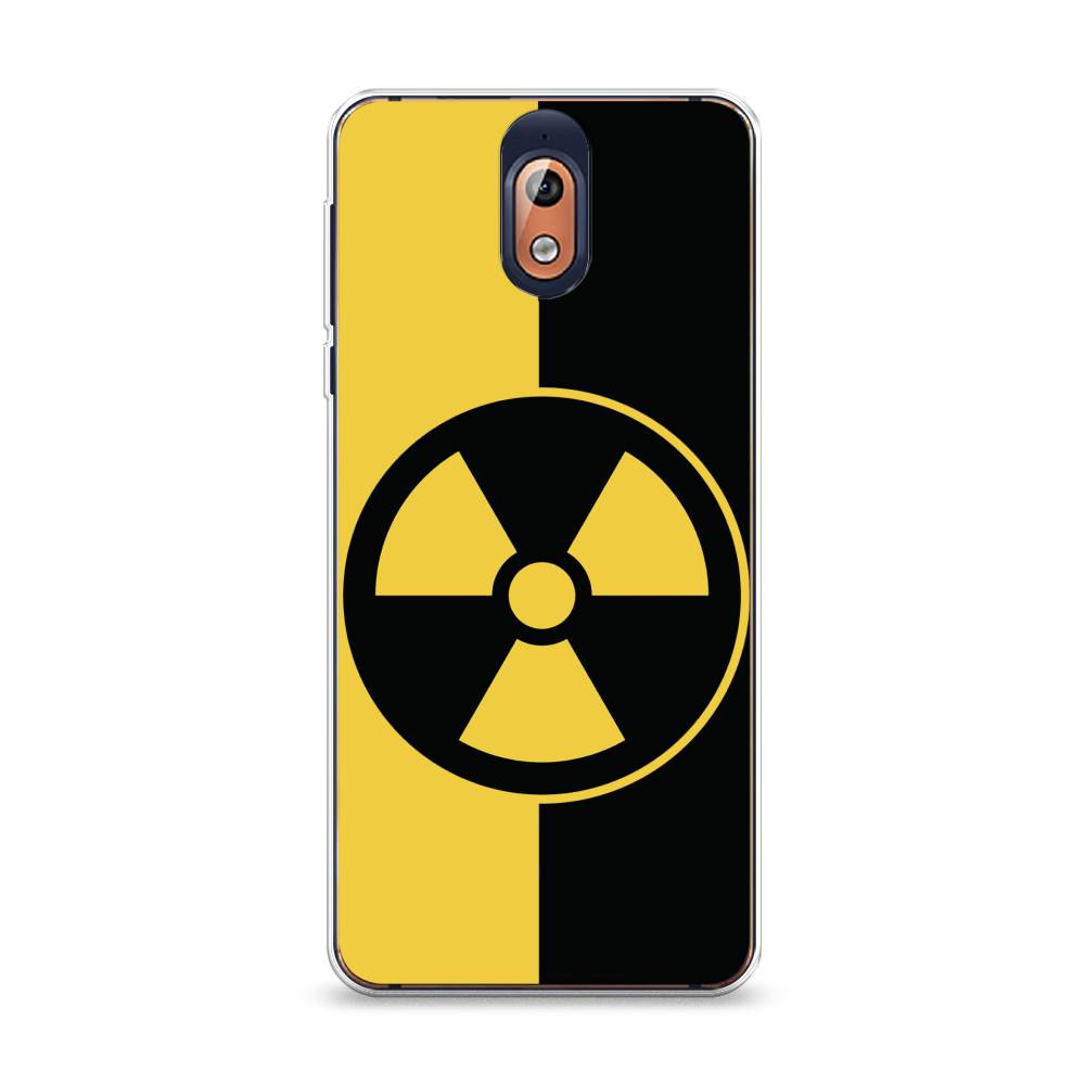 фото Чехол awog "эмблема черно-желтая" для nokia 3.1