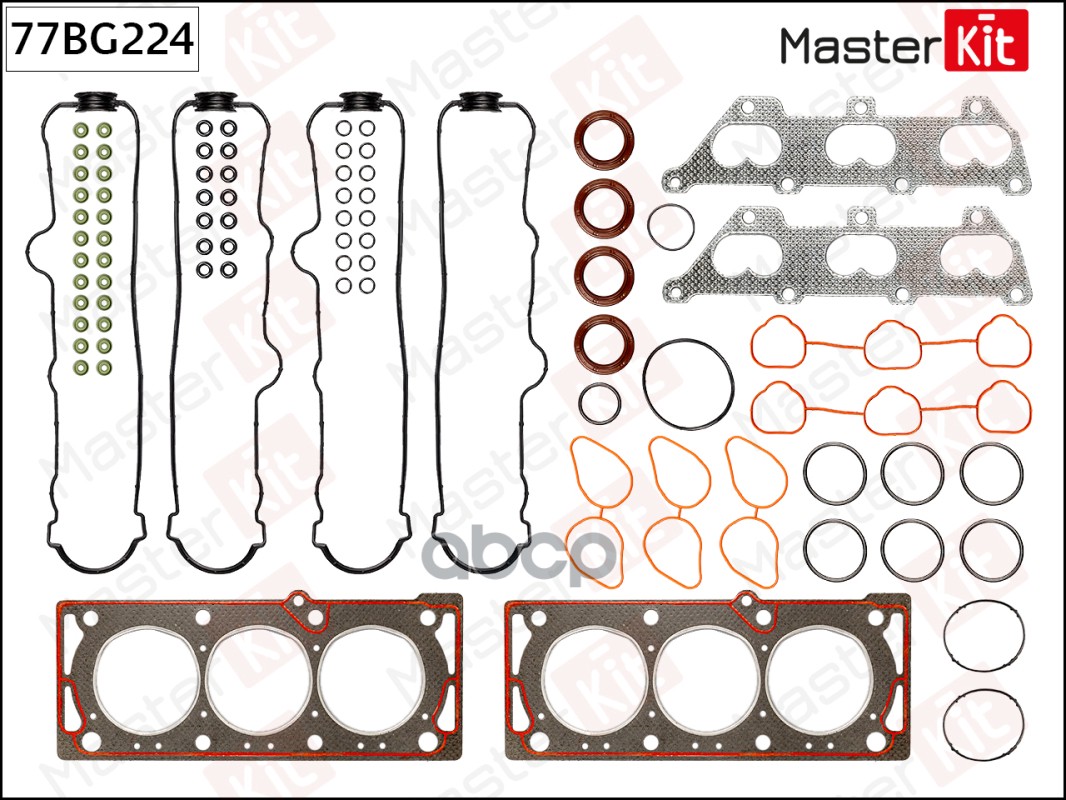 

Комплект Прокладок Гбц Opel X25xe MasterKit 77BG224