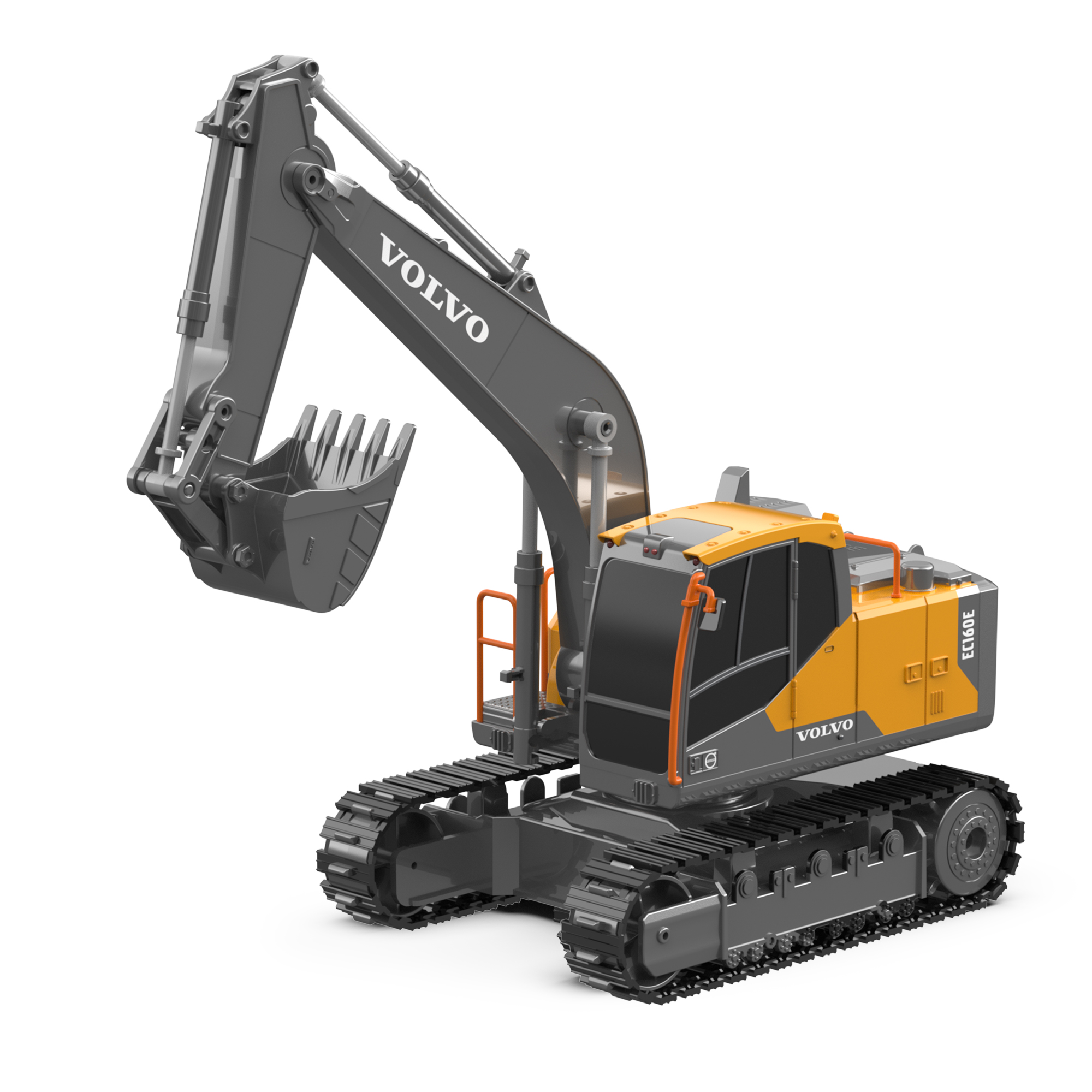 Радиоуправляемый экскаватор Double Eagle Volvo EC160C масштаб 126 24G E580-003 3460₽