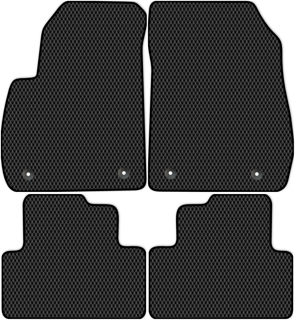 

Коврики ЭВА в салон для Opel Zafira (C) 2011 - 2015, 4 шт. черный, 3817-S4Y-H
