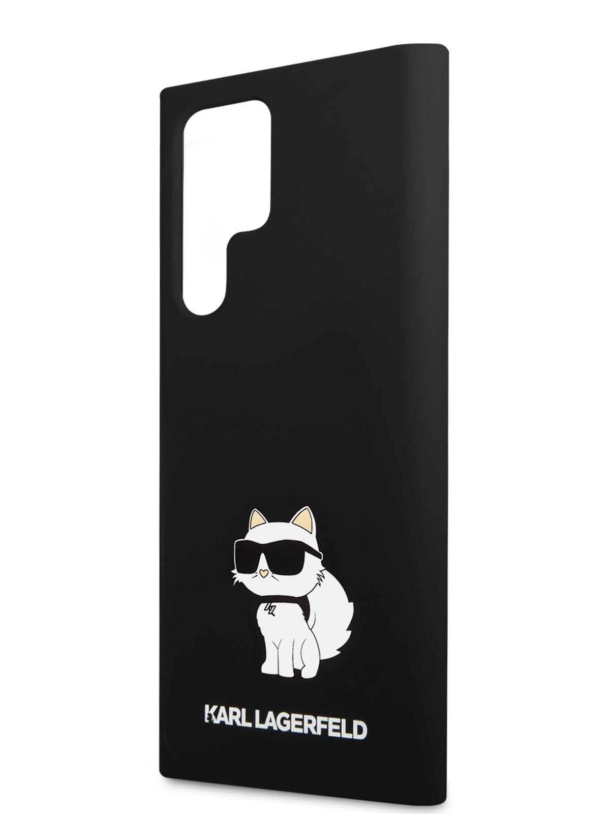 Чехол Karl Lagerfeld для Galaxy S23 Ultra NFT Choupette Hard Black