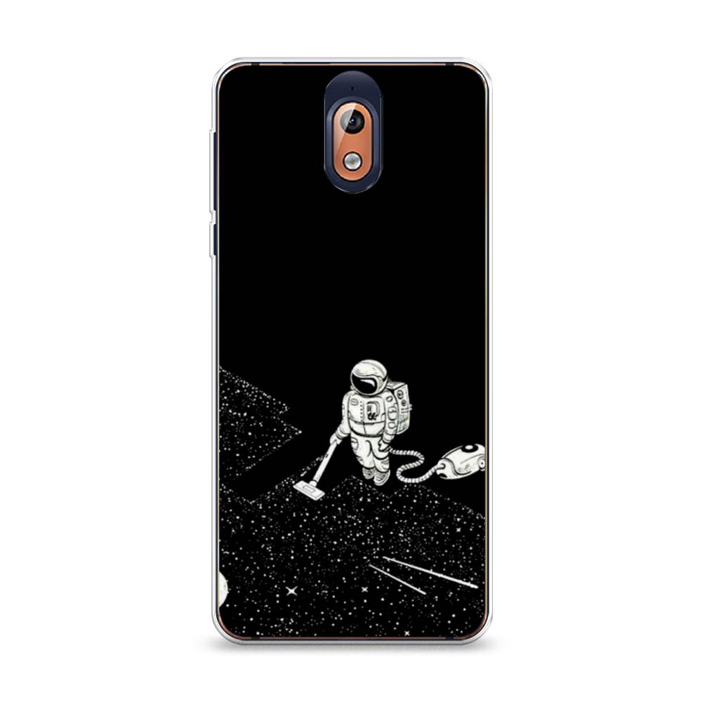 фото Чехол awog "космонавт с пылесосом" для nokia 3.1