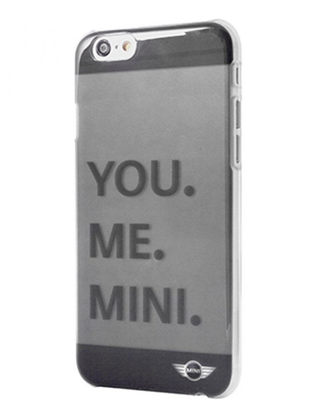 Чехол MINI для iPhone 6/6S Hard Transparent Black