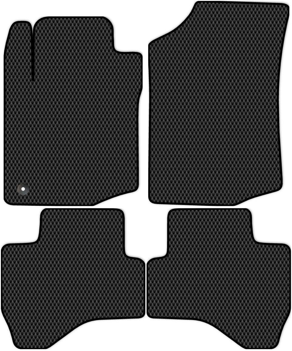 

Коврики ЭВА в салон для Peugeot 107 2005 - 2015, 4 шт. черный, 3902-S4YL-H