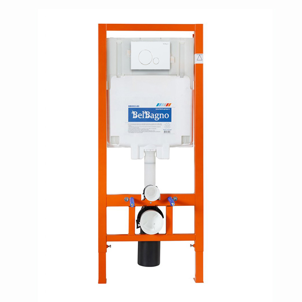 

Инсталляция для унитаза BelBagno BB002-80 с кнопкой BB014-SR-BIANCO белый