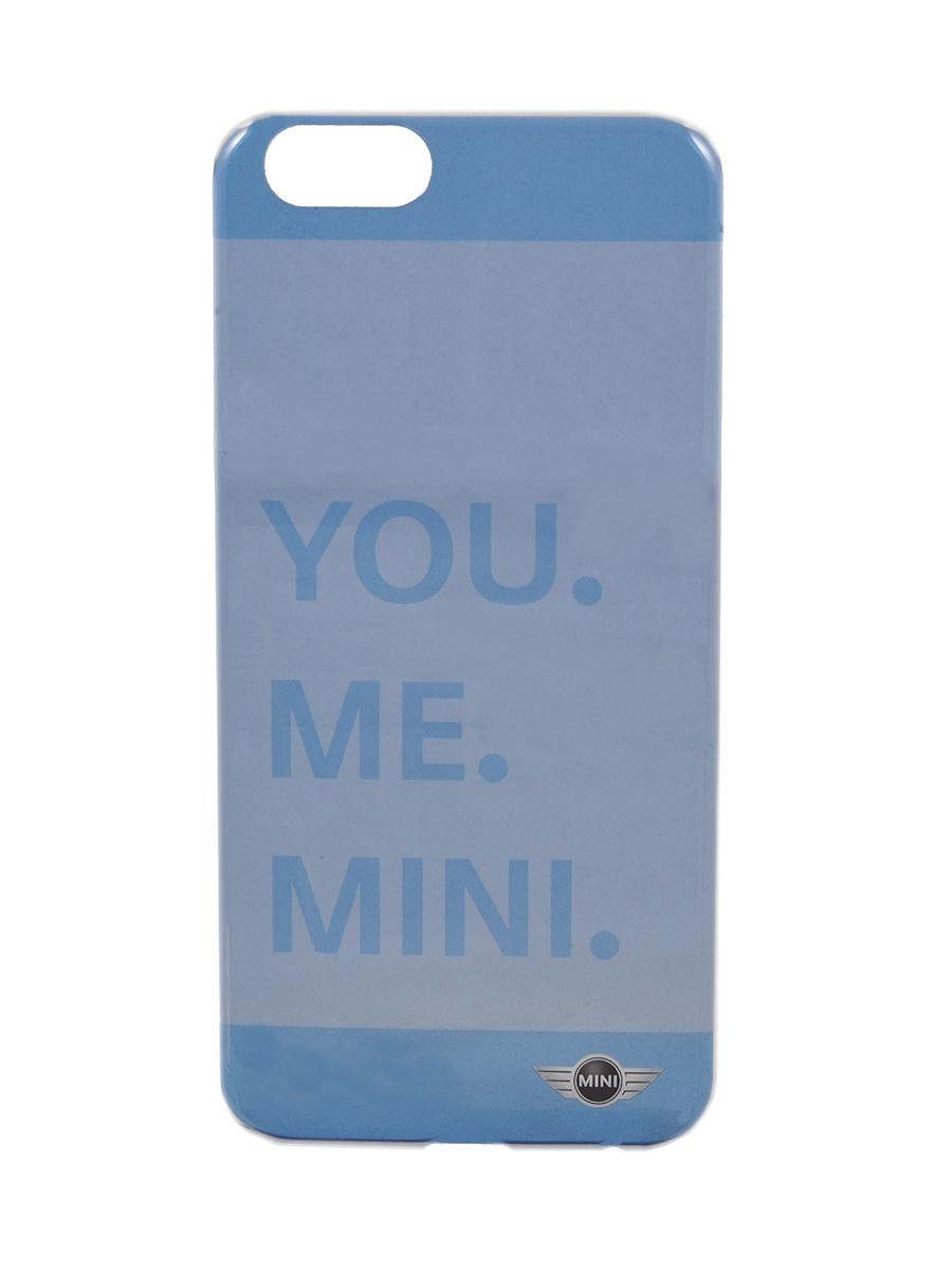 Чехол MINI для iPhone 6/6S Hard Transparent Light Blue