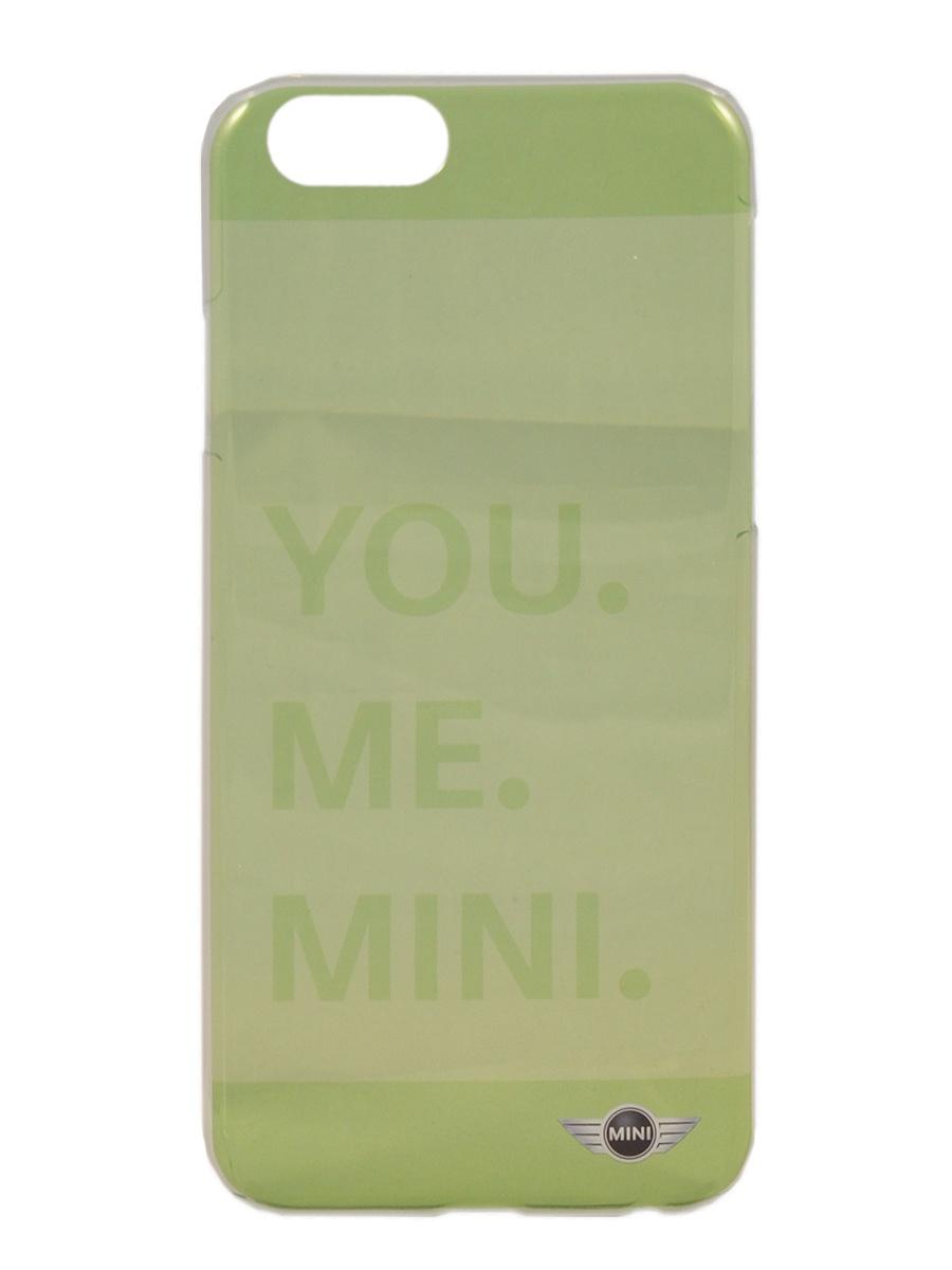 Чехол MINI для iPhone 6/6S Hard Transparent Lime Punch