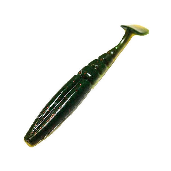 

Силиконовая приманка "Volzhanka BigMag Shad 100" цвет 2013 (в упак. 5шт), Зеленый;оранжевый, BigMag Shad
