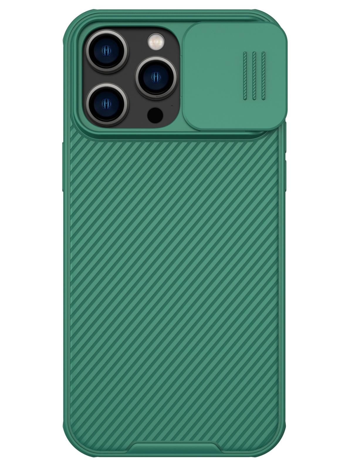 

Чехол Nillkin для iPhone 14 Pro CamShield Pro Deep Green, Зеленый