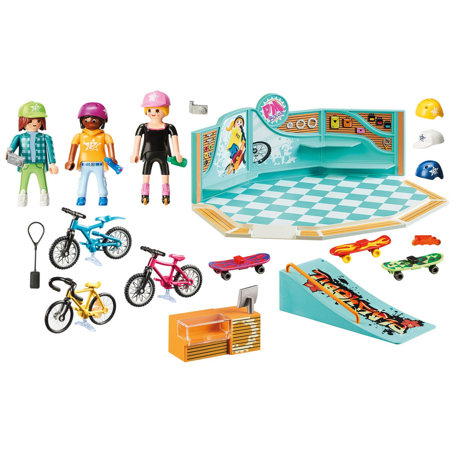 

Конструктор Playmobil City Life Магазин велосипедов 9402, Playmobil Конструктор City Life Магазин велосипедов 9402