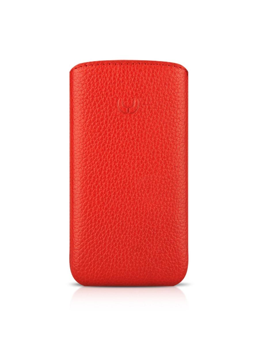 Чехол Retro Strap для iPhone 4 flo red